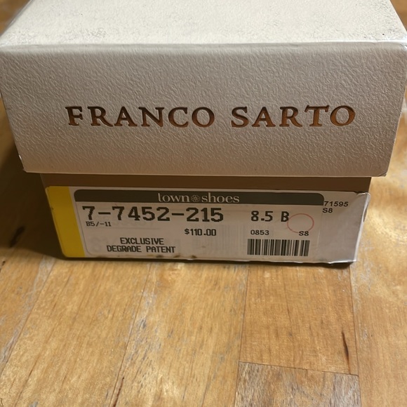 Franco Sarto pink slide sandals - Picture 6 of 7